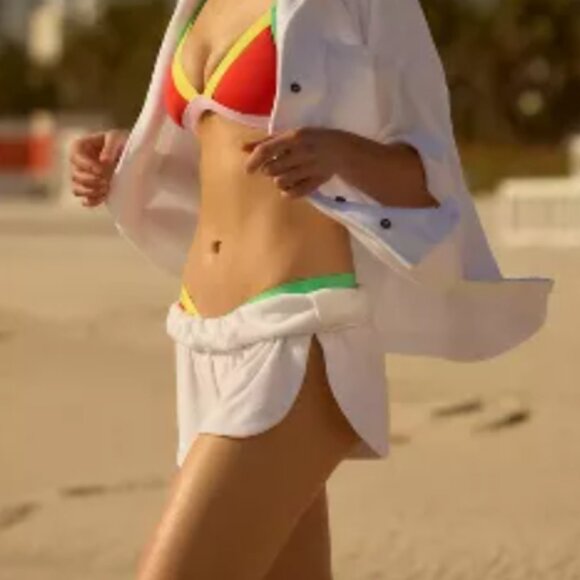 Brand New By Anthropologie Terry Shorts - Picture 4 of 6